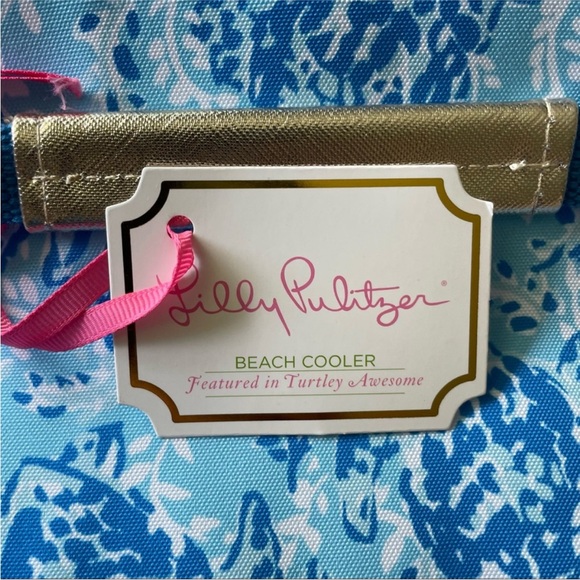 Lilly Pulitzer Beach Cooler - Turtley Awesome - Picture 2 of 10